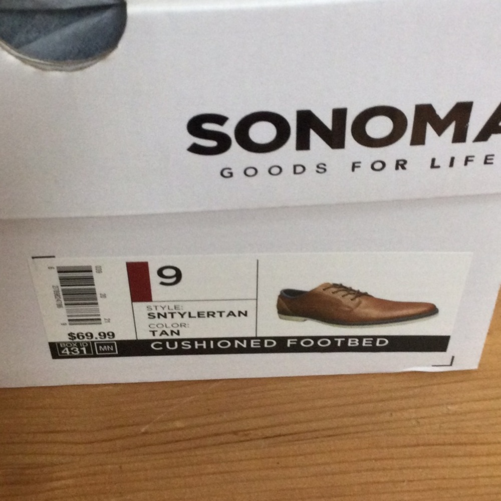 HOST PIC❤️NWT Sonoma Vitalize by Ortholite Cushioned  Footbed Men’s Sz9 - Picture 5 of 5
